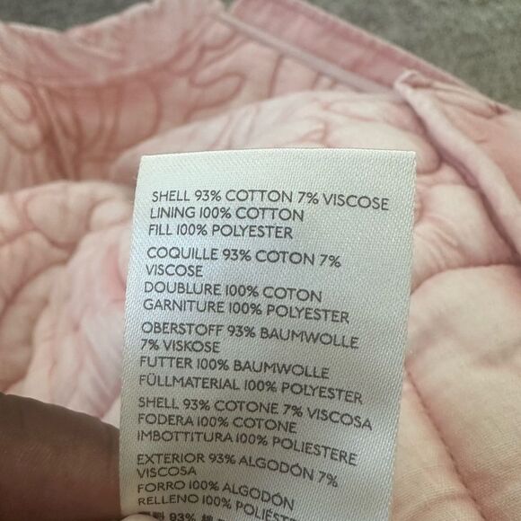 Anthropologie Relaxed Quilted Jacket Floral Cozy Evenings M - Picture 10 of 11